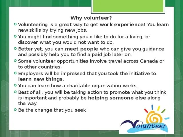 What should the main. Volunteering тема. Тема волонтерства на английском. Volunteering вокабуляр. Волонтерство топик на английском.