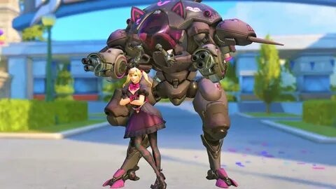 Overwatch Blizzard World D.VA Black Cat Skin (Legendary)(1080p60fps.