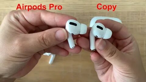 Как отличить реплику airpods pro