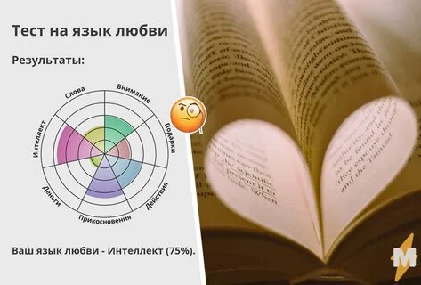 Уже прошли тест на язык любви? Пользователи Сети решили, что за романтичным назв