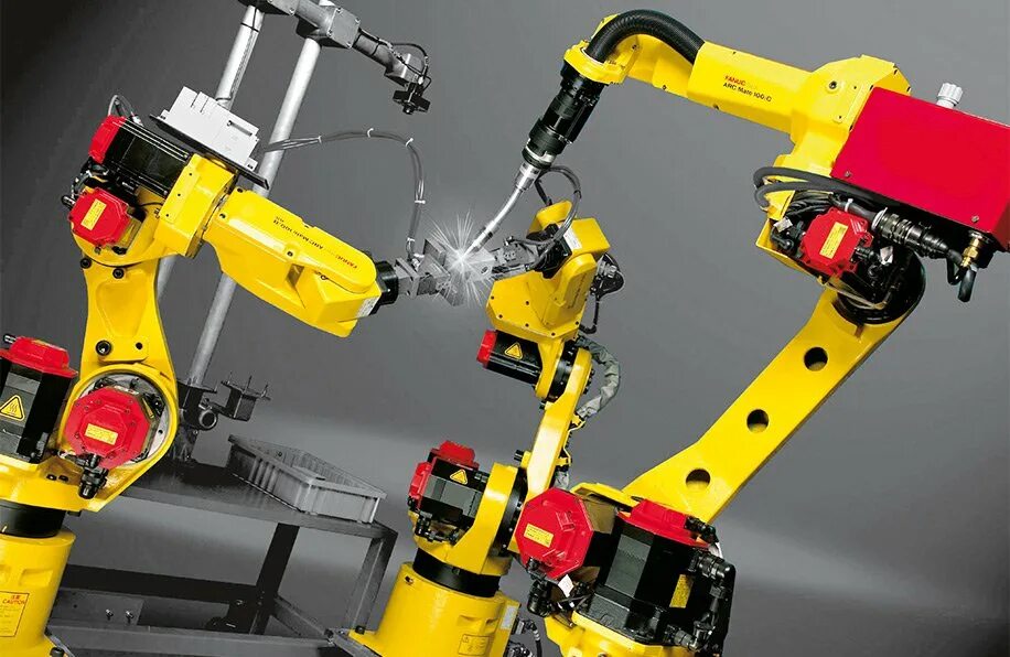 Fanuc robot. Сварочный робот Фанук. Сварочный робот Фанук манипулятор. Роботизированный сварочный комплекс Fanuc. Fanuc IRVISION.