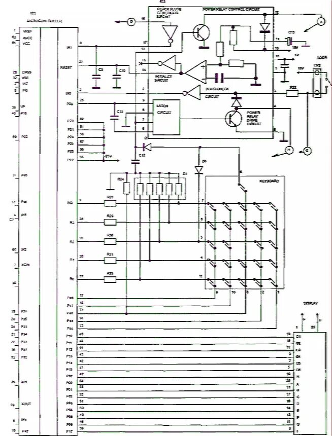 СВЧ LG MS 2652T - не включается, вторичное питание есть Форум по ремонту Monitor