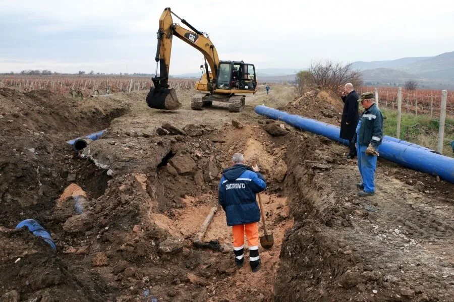 Разрушение газопровода. Порыв газопровода.