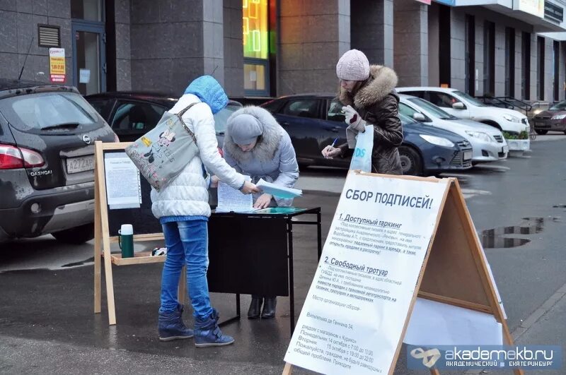 Собрала подписи граждан