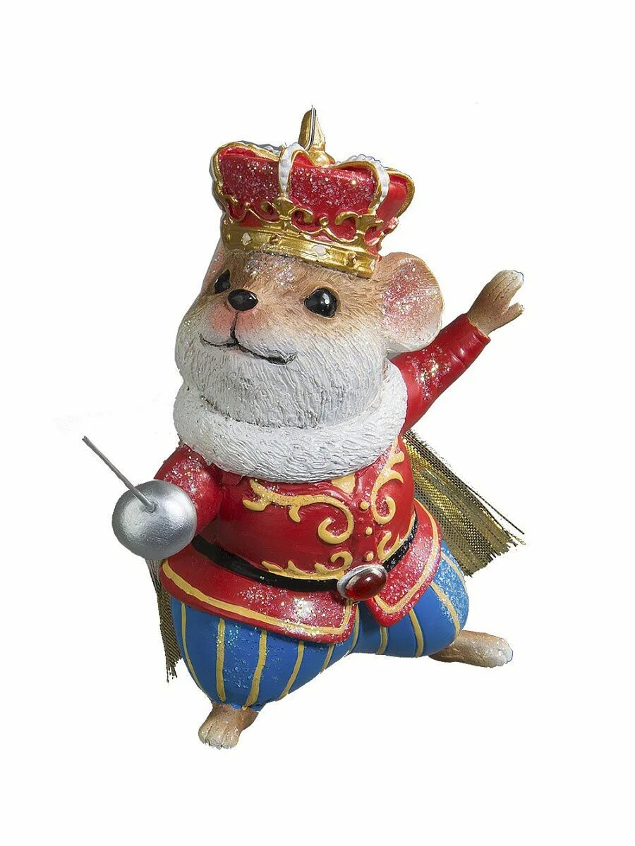 Holiday classics. Ёлочная игрушка "мышиный Король" (Ариель). Елочная игрушка мышиный Король. Холидей Классик елочные игрушки. Елочная игрушка крысиный Король.