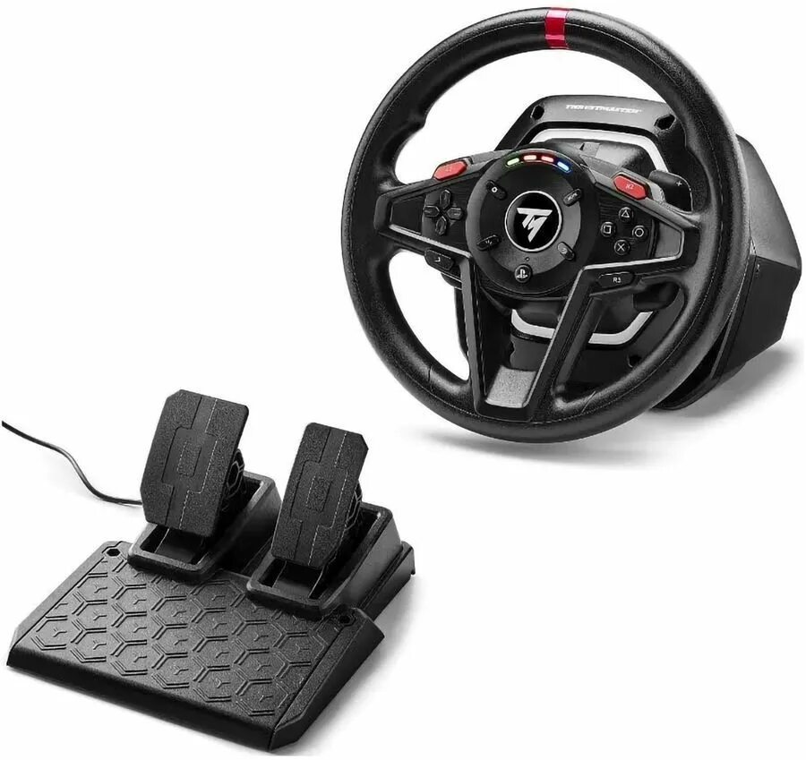 Руль thrustmaster t128 для pc, ps4 / ps5, смартфона [thr134]. Аксессуары для компьютера. Игровой руль пс 3 пк стоимость. Thrustmaster t128. Thrustmaster t128.