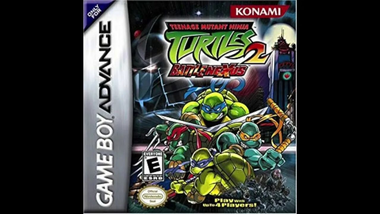 Tmnt ost. Teenage Mutant Ninja Turtles 2 Battle Nexus GBA. TMNT GBA обложка. Teenage Mutant Ninja Turtles Battle Nexus 2004. Teenage Mutant Ninja Turtles 2: Battle Nexus меню.