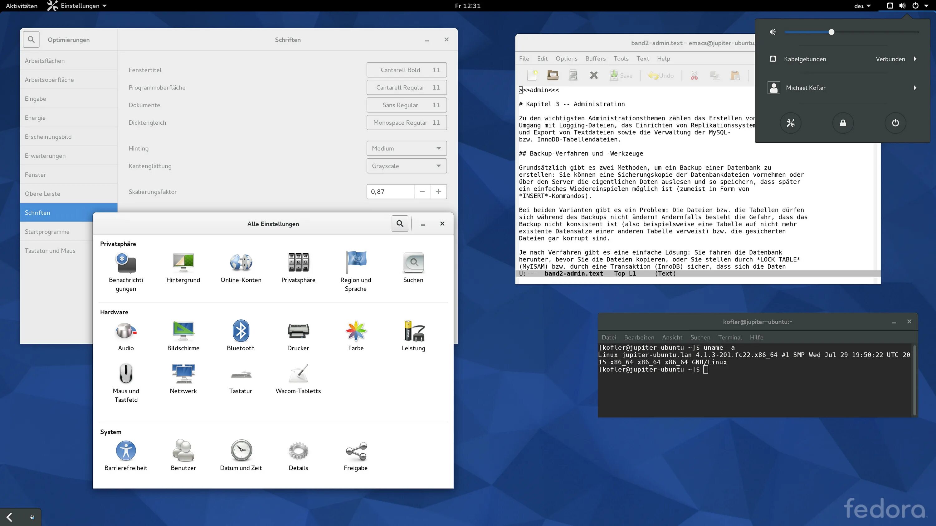 Alt regular kde