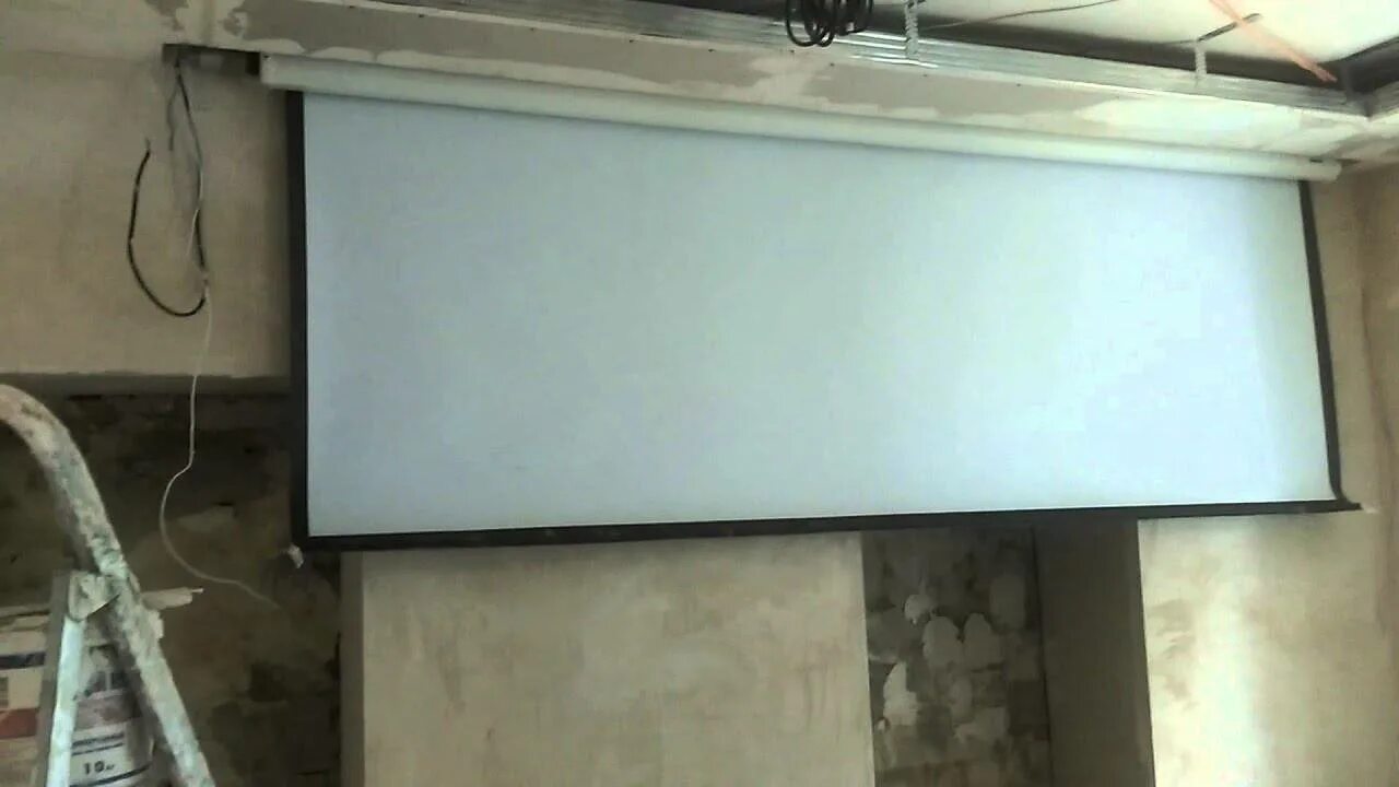 Моторизированный экран для ультракороткофокусного проектора. Экран моторизированный Vista. Экран для проектора своими руками. Самодельный переносной экран для проектора