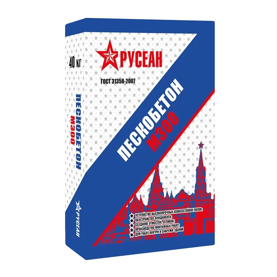 Пескобетон купить с доставкой. Пескобетон Русеан м300. Пескобетон м300 Русеан 40кг. Пескобетон Luix м300 40 кг. Пескобетон euromix м-300.