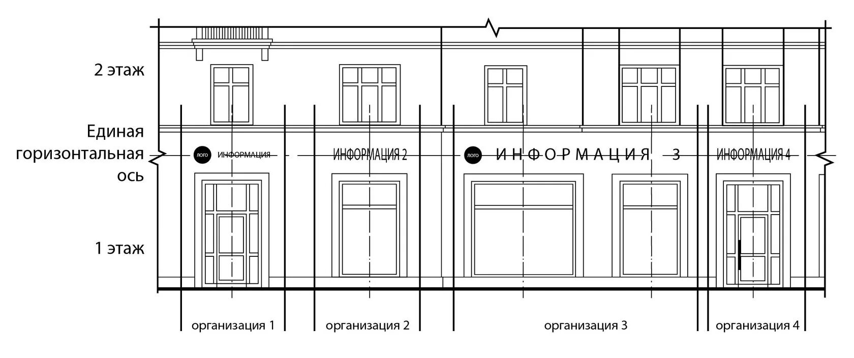 Требования к фасаду. Фасад чертеж. Высота вывески на фасаде. Схема фасада. Чертеж вывески на фасаде.