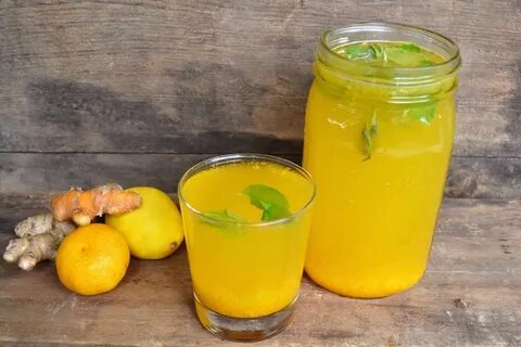 Густой лимонад