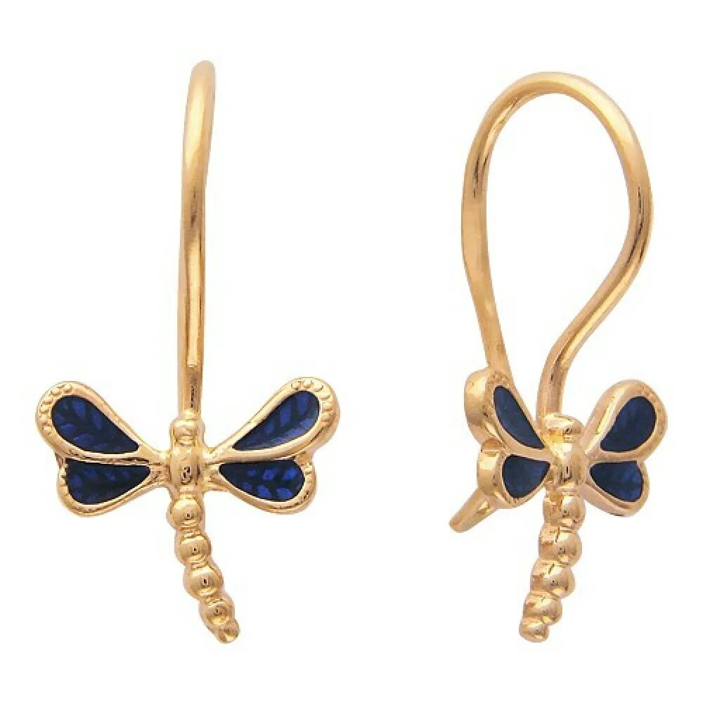 Золотые серьги стрекозы. Детские сережки стрекоза 585. Серьги 01-215093. Золотые серьги фиалки. Золотые серьги стрекоза.