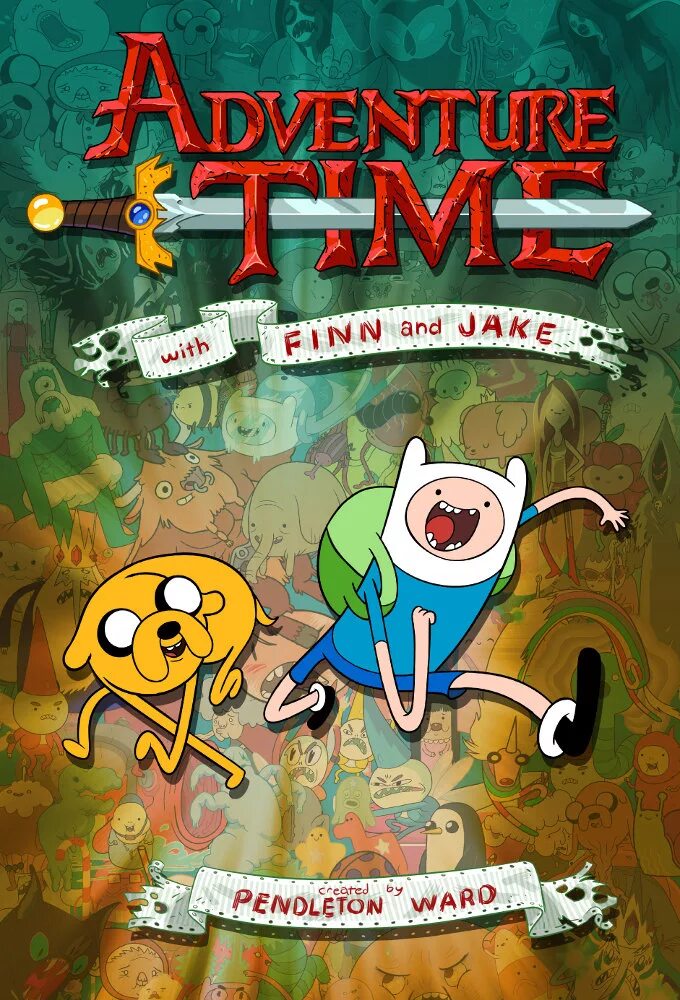Номер приключений. Время приключений обложка мультика. adventure time постер.