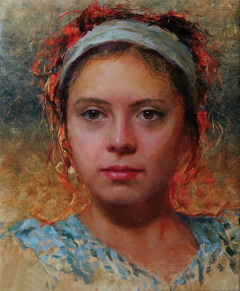 Портрет. Художник Kyle Stuckey. Американский художник Kyle Stuckey. Александра Хабина живопись Портретная. Художники портретисты реализм.