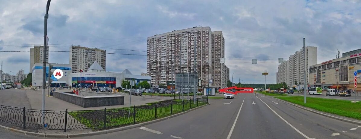 Митино москва митинская улица дублер фото Вид с дома на Митинской, 27:: promitino ЖЖ