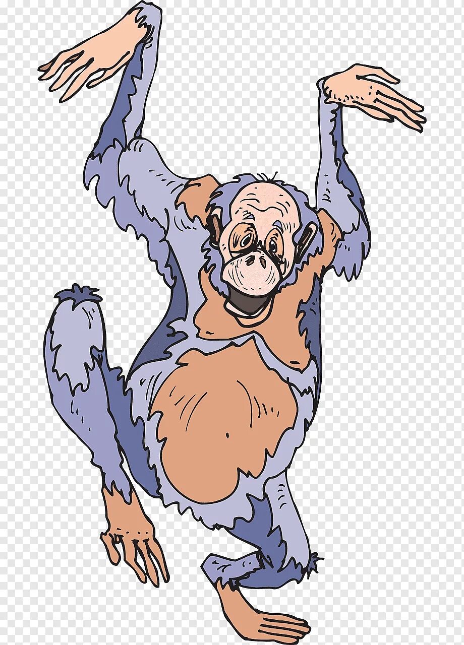 Chimp crazy. Безумная обезьяна. rudoka_crazy_fun.