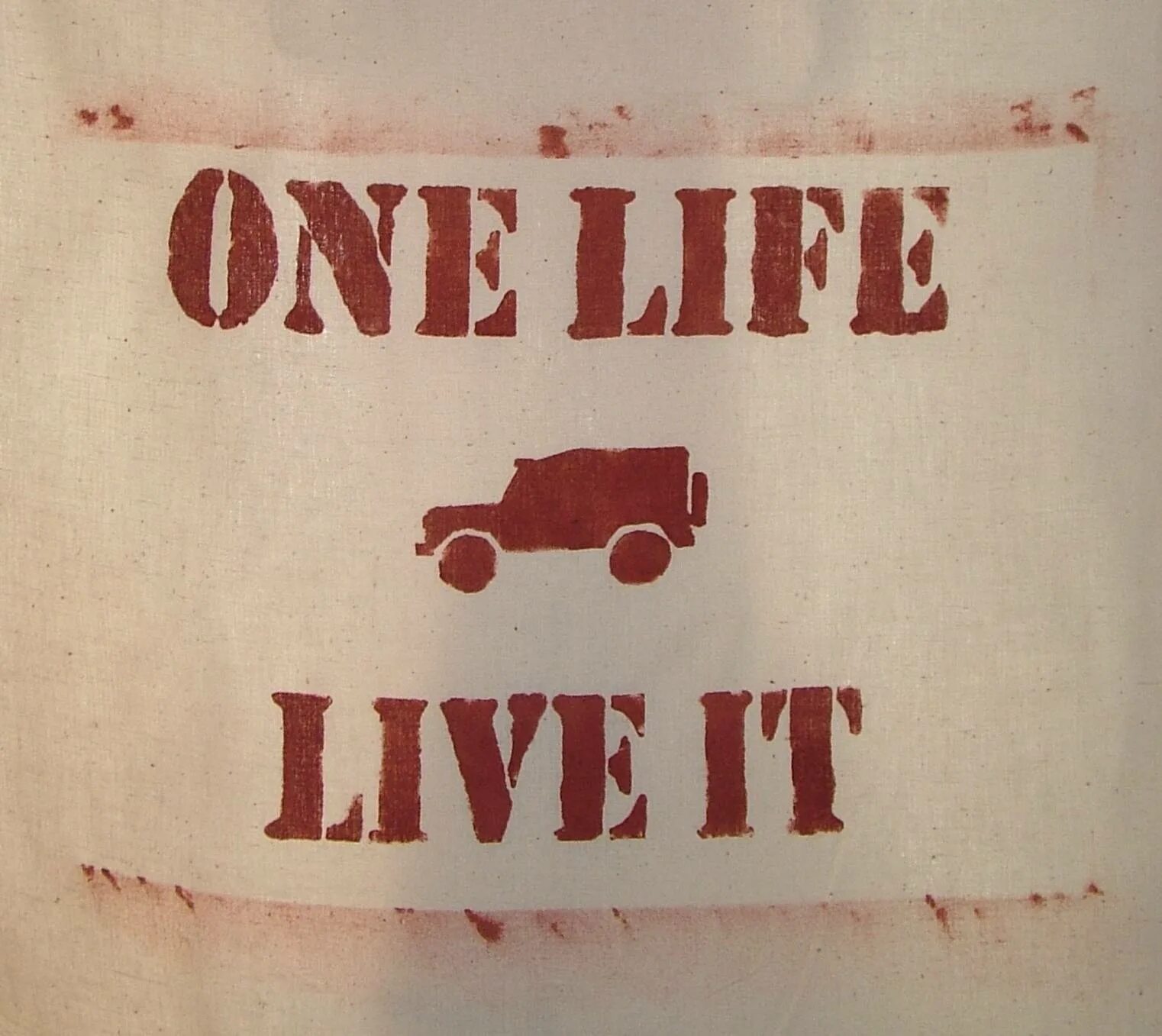 Simply said. One Life Live it. One Life to Live. One Life to Live 1990. Live is Life.