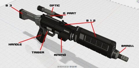 baragwin assault gun, 3d printing design, 3d printing object, 3d printable