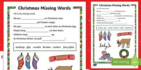 Missing words перевод