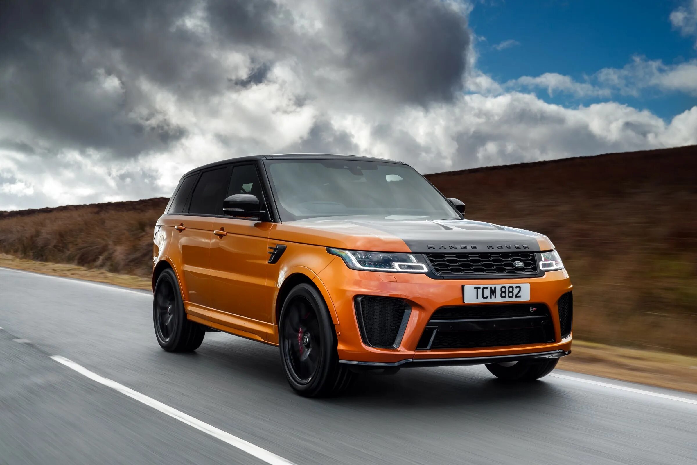 Тест драйв рендж ровер. Range Rover SVR. Land Rover range Rover SVR. Range Rover SVR 2018. Range Rover Sport SVR.