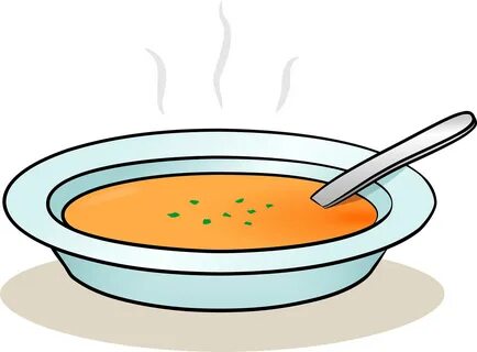 Тарелка супа рисунок