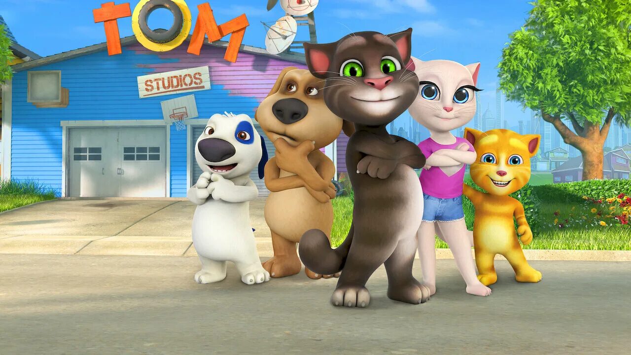 Игру про том друзья. Talking Tom. Talking Tom and friends. Talking Tom and friends, 2014.