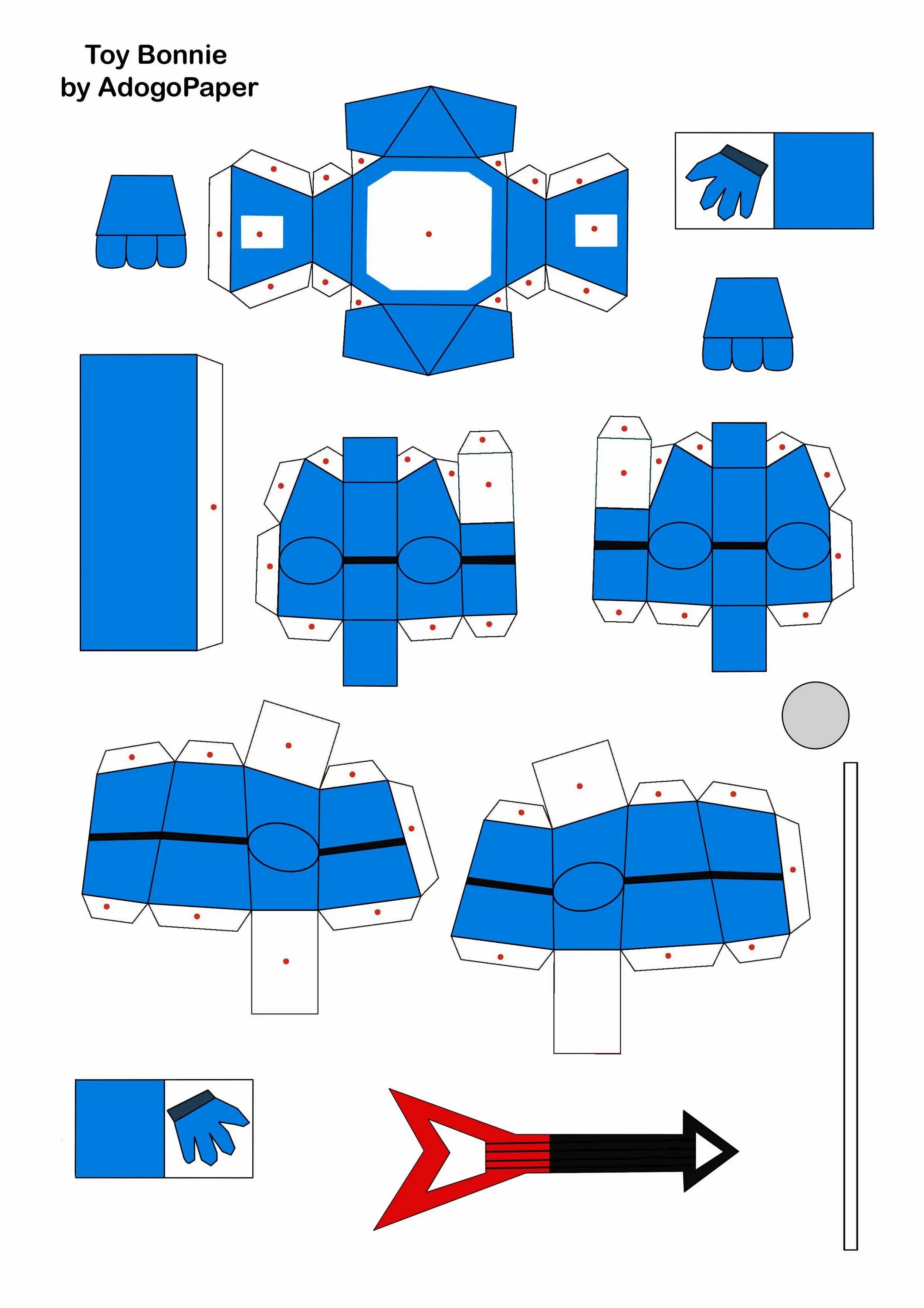 паперкрафт фнаф бонни. бумажные игрушки фнаф фредди. бонни паперкрафт. бумажный фнаф 2. паперкрафт фнаф бонни.