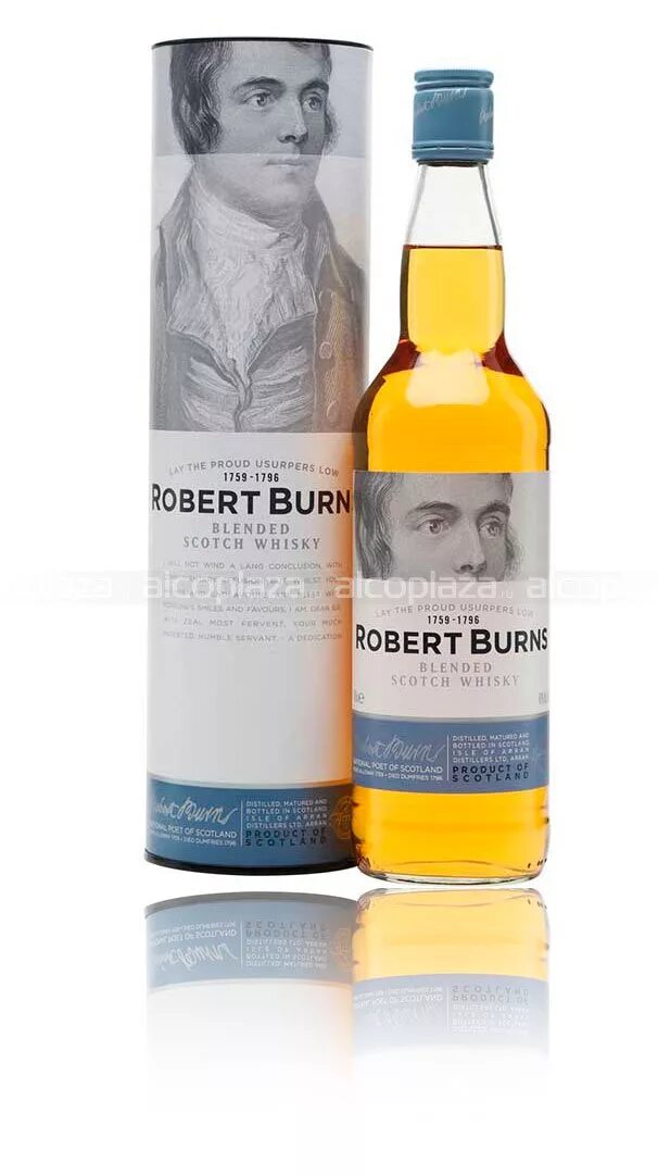 Scotch whisky цена 0.7. Blended Scotch Whisky Robert Burns. Arran Robert Burns Blended Scotch Whisky.