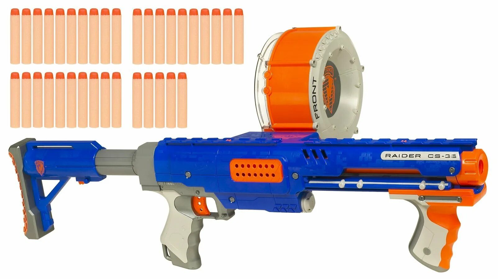 НЕРФ Райдер CS-35. Пули Nerf Blaster. Игрушка Nerf, Raider CS-35. Бластер Dart Blaster Rapid Fire.