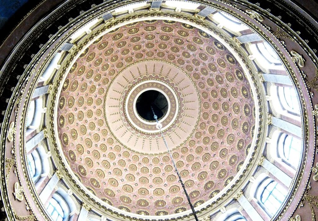 Свод купола Преображенского собора.