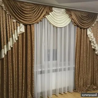 Как вешать ламбрекены