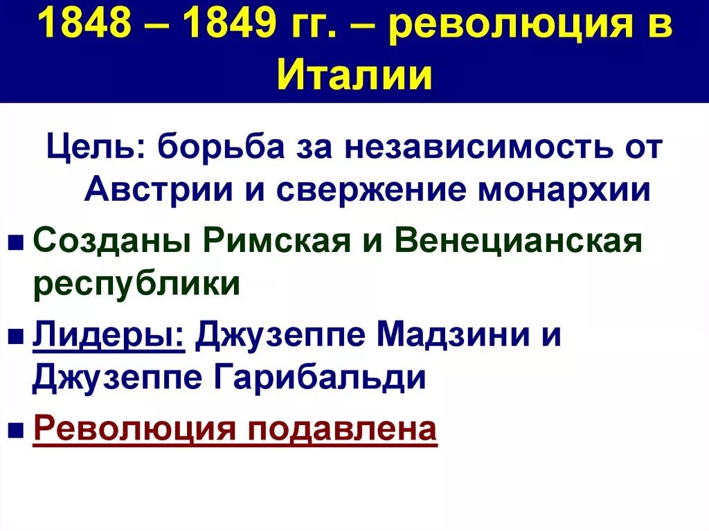 Революции 1848 таблица. Причины революции в Италии 1848. Революция в Италии 1848 таблица. Революция в Италии 1848-1849 таблица. Причины революции 1848 года в Италии.