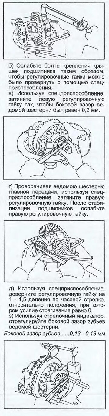 Момент затяжки редуктора заднего моста ваз. Момент затяжки редуктора заднего моста ваз