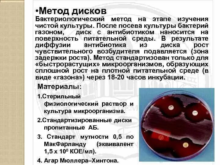 Диффузия в агар