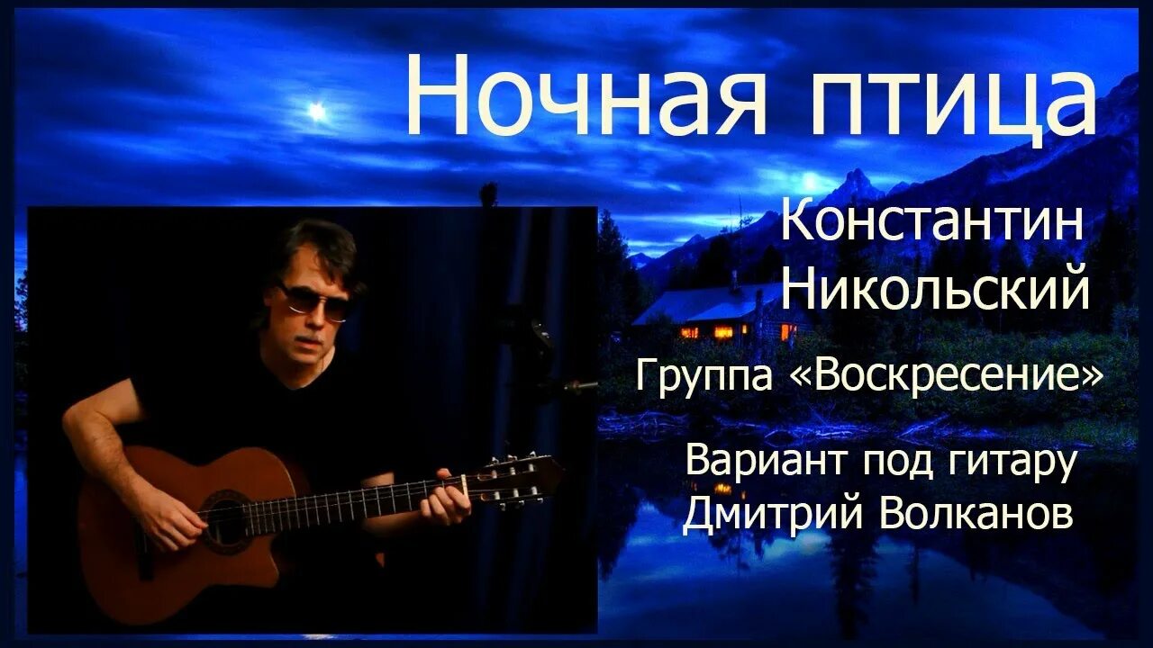 Песня никольского ночная птица