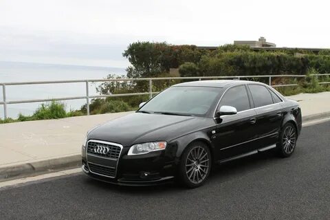 AUDI A4 (B7) S-Line Black /w gunmetal rims Audi A4 B7, ...