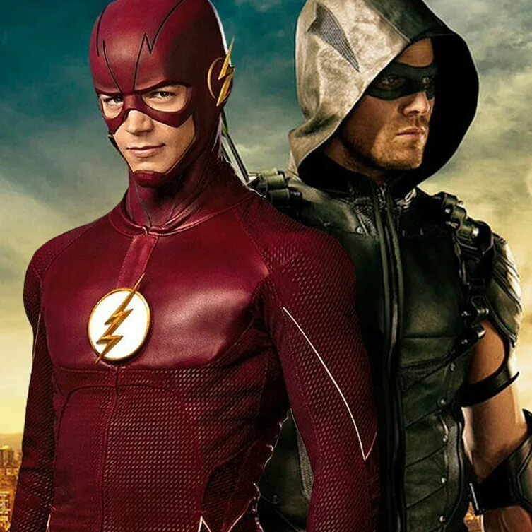 Компания флэш. Arrow Flash. Флэш и стрела. Флэш и зеленая стрела.