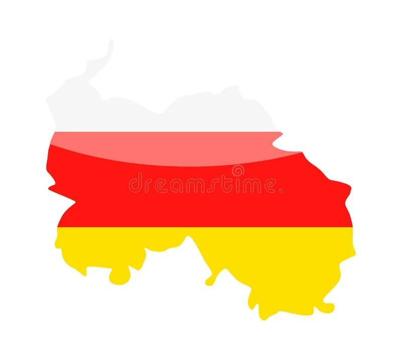 Контур южной осетии. Контур осетии. Контурная карта рсо-алания. Карта рсо-алания. Контур южной осетии.