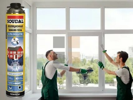 Пена монтажная soudal зимняя
