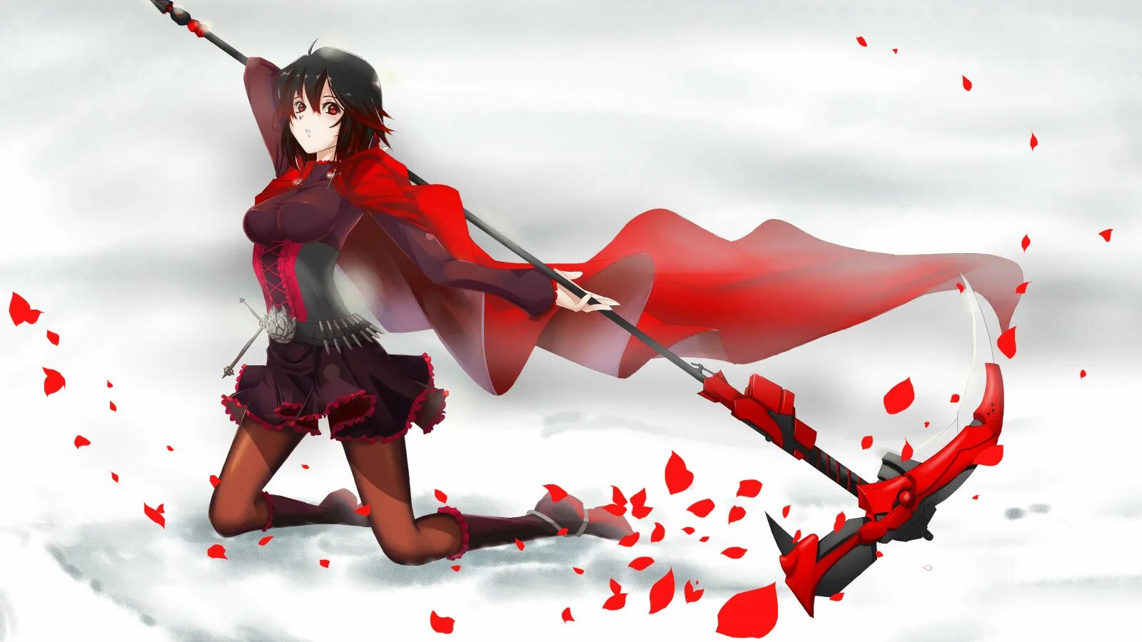 RWBY Руби Роуз Гримм. RWBY Ruby Rose оружие. RWBY Руби Роуз оружие. RWBY Ruby Rose коса. Руби персонаж