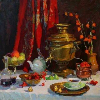 Самовар маслом