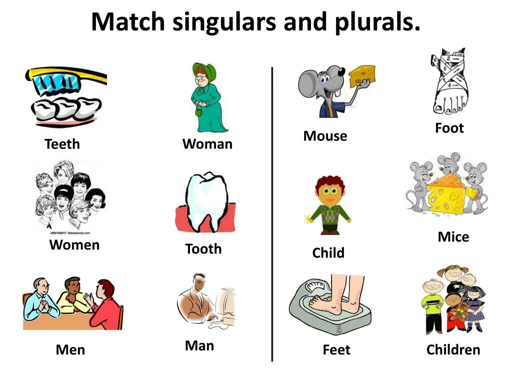 Foot mouse child man. Singular and plural Nouns презентация. Plural Nouns игры. Irregular plurals for Kids. Worksheet множественное число существительных в английском.