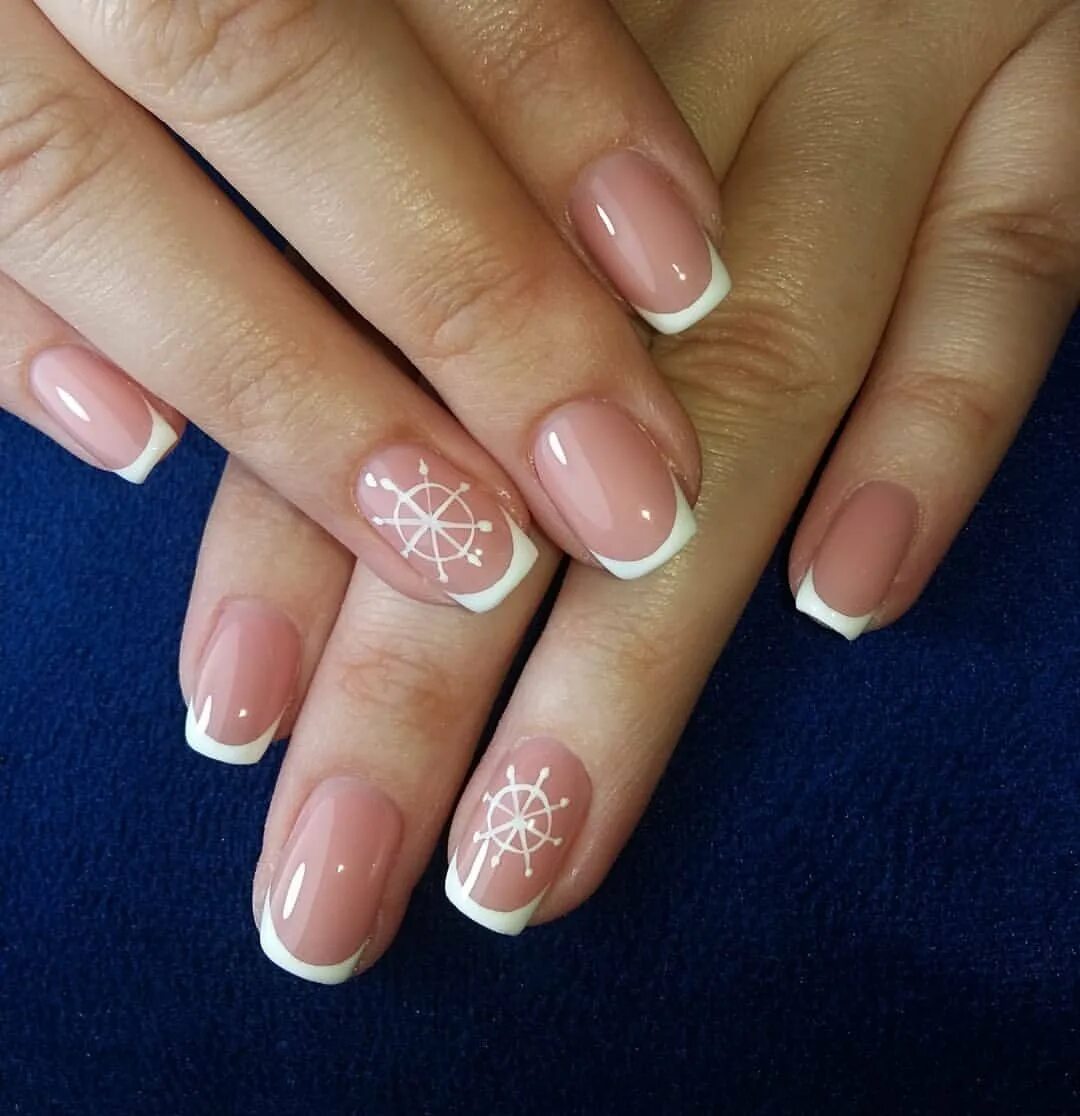 ногти френч. очень красивый французский маникюр. ногти гель лак французский. френч гель лаком. гель лак френч.