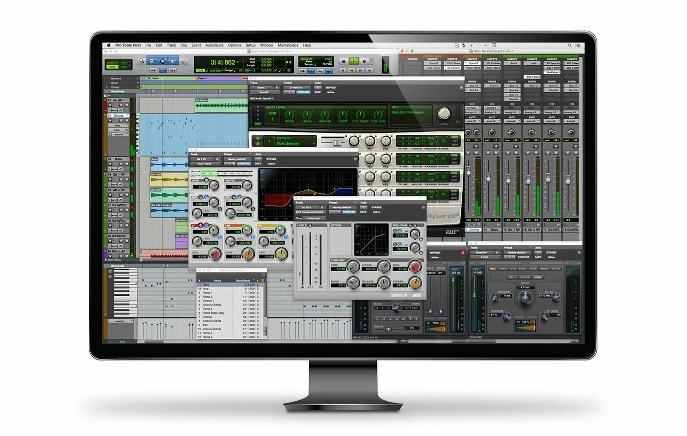 Протулс. Avid pro tools daw. протулс 12. avid pro tools 12. avid pro tools first.