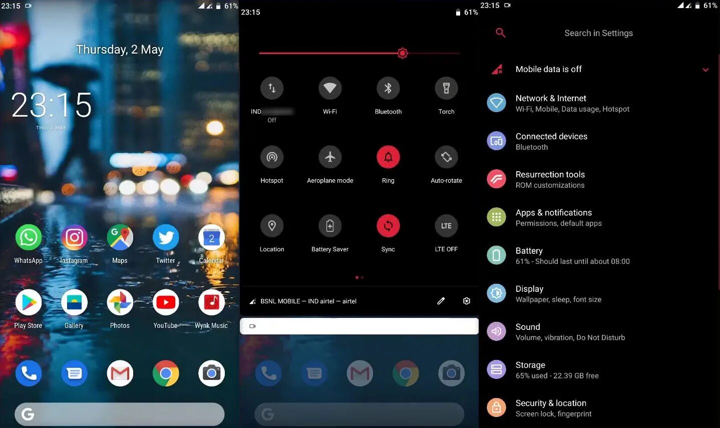 Resurrection remix os. Resurrection remix 7. resurrection remix os 8.0. магнитола mobis custom_rom_v3.3.