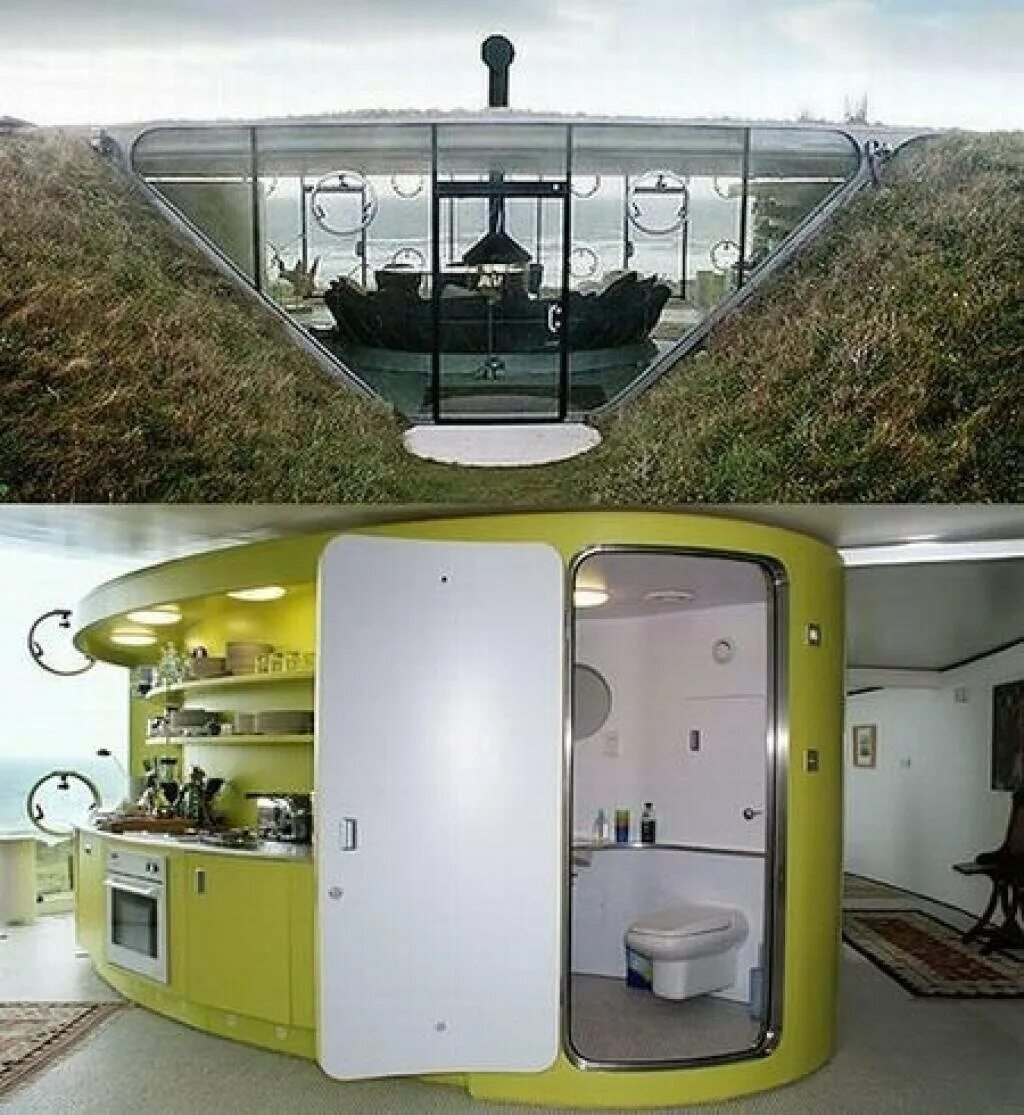 Бункер от ядерного взрыва. Подземный дом. Современный подземный дом. Бункер современный. Жилой бункер под землёй.