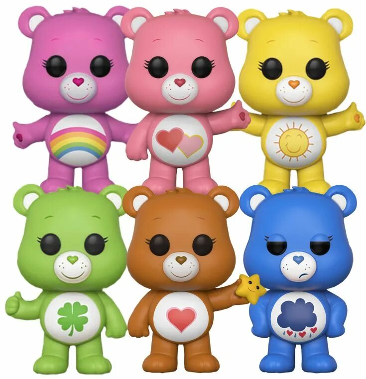 Pop care. Funko Pop Care Bears. Игрушка Funko Pop заботливые мишки. ФАНКО поп заботливые мишки. Care Bears фигурка Pop Funko.