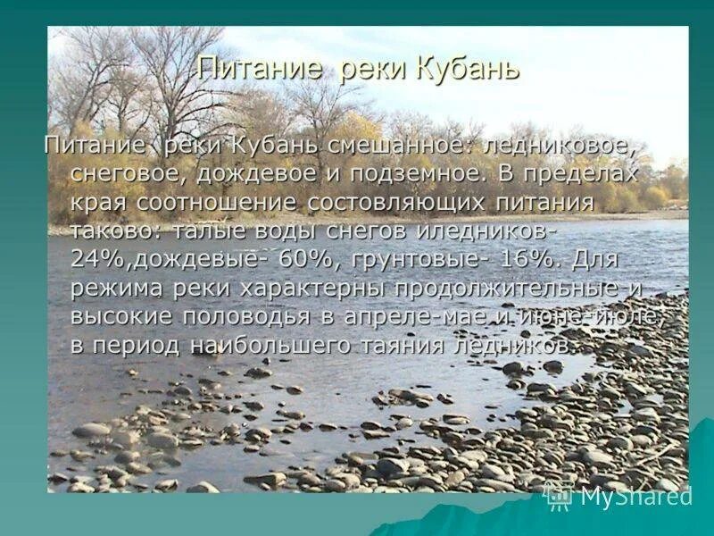 Водные богатства Краснодарского края река Кубань. Информация о реке Кубань. Сообщение о реке Кубань. Река Кубань презентация. Температура воды в реке кубань