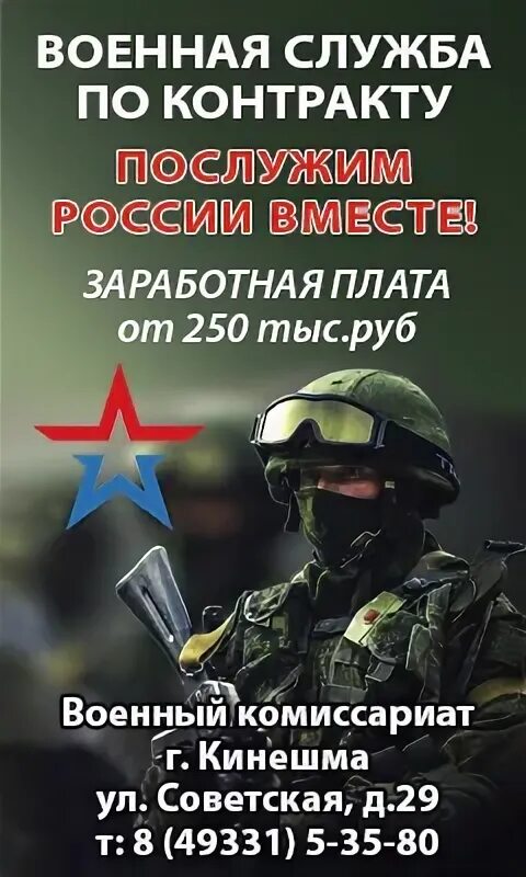 Военкомат кинешма